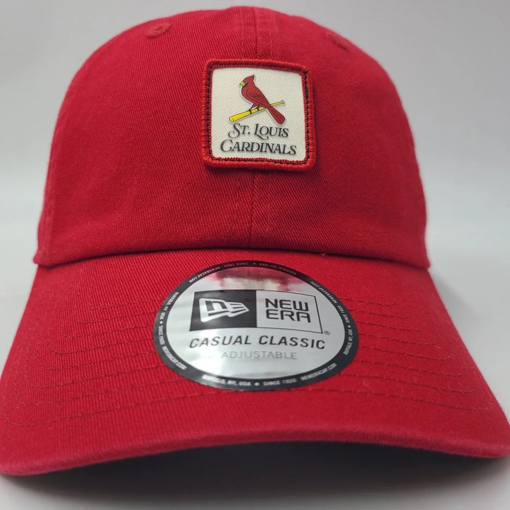 St Louis Cardinals Hat Strapback New Era Red MLB Baseball Men Casual Classic